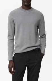 MANGO Regular Fit Crewneck Sweater