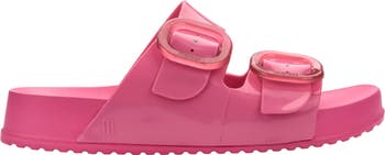 Cozy Buckle Slide Sandal