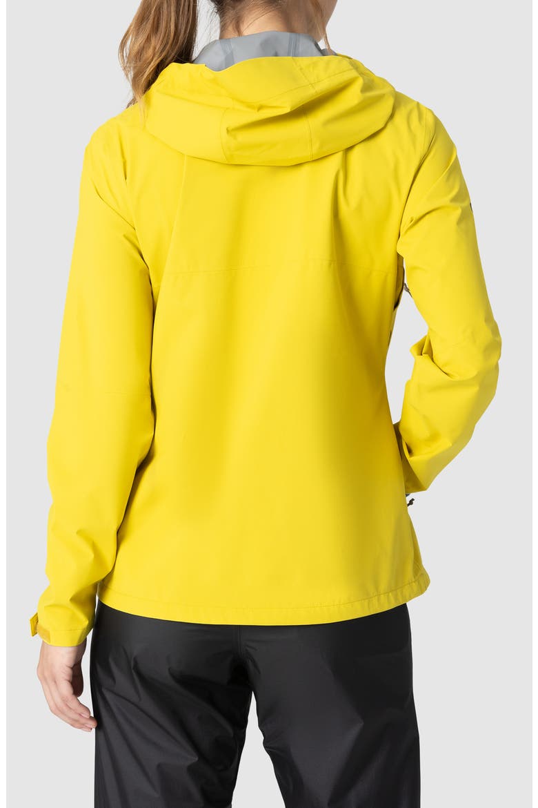 Stratoburst Packable Rain Jacket, Alternate, color, YELLOW-POPLAR