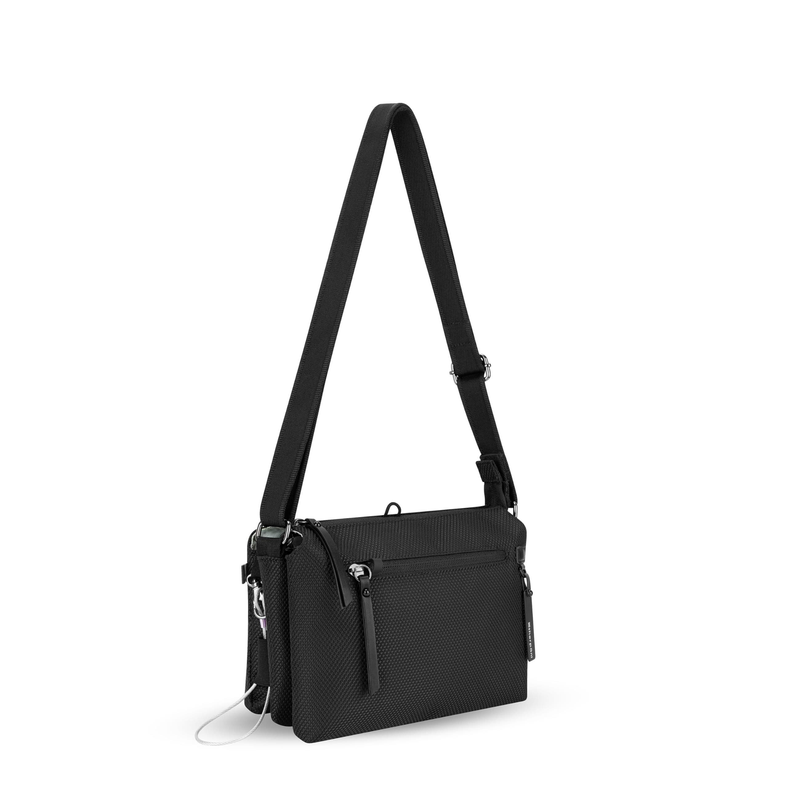 Sherpani Mei Anti Theft Crossbody Purse, Alternate, color, Carbon