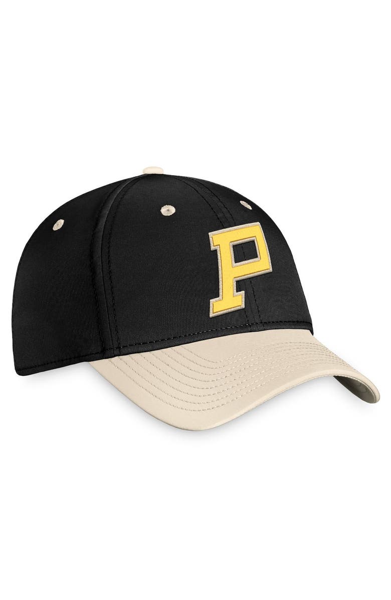 FANATICS Men's Fanatics Branded  Black/Cream Pittsburgh Penguins 2023 NHL Winter Classic Flex Hat, Alternate, color, 