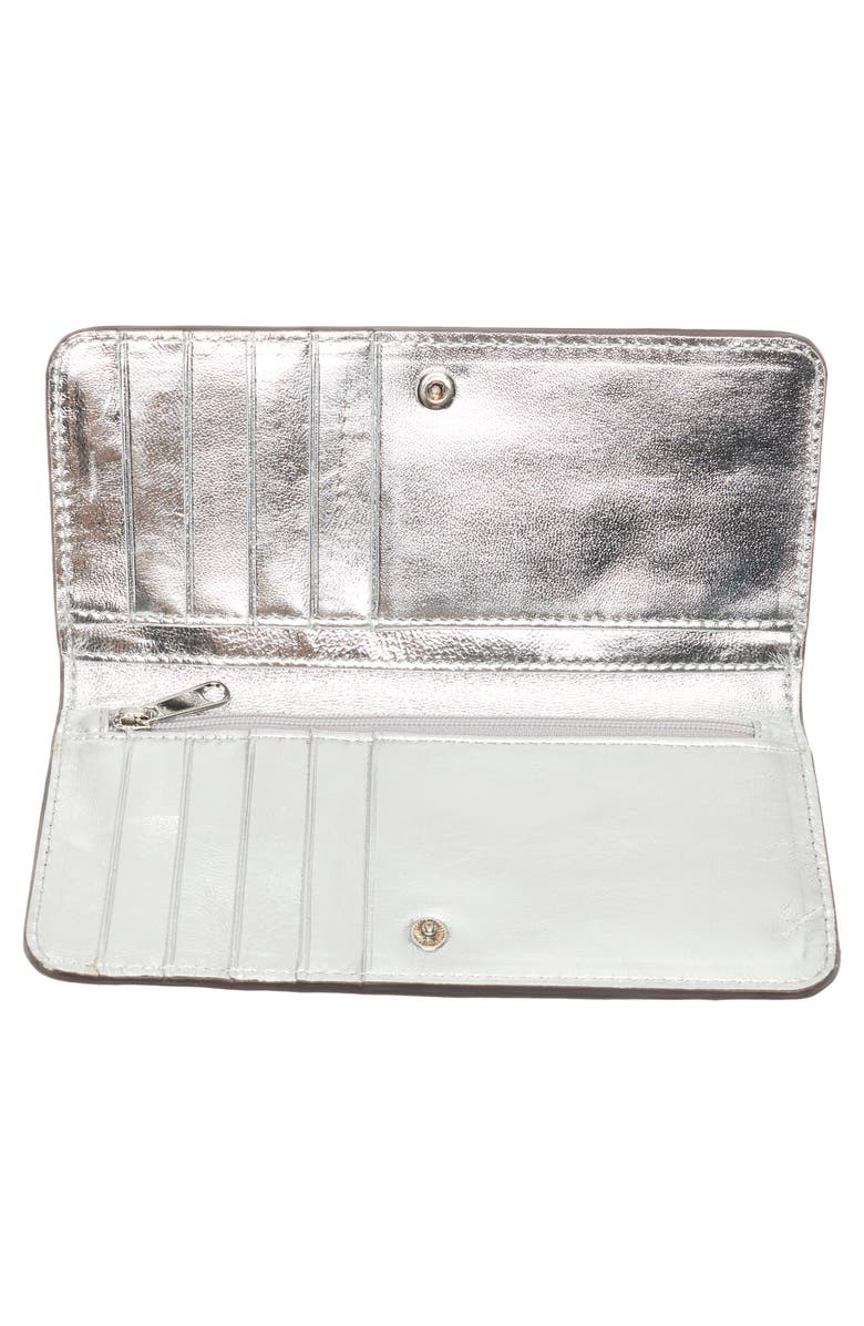 AIMEE Mira Wallet, Alternate, color, Silver