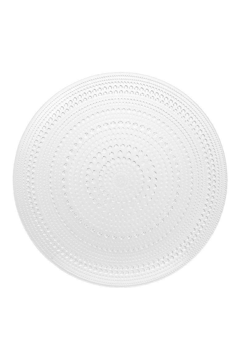 Jupiter Set of 4 Charger Plates, Main, color, CLEAR
