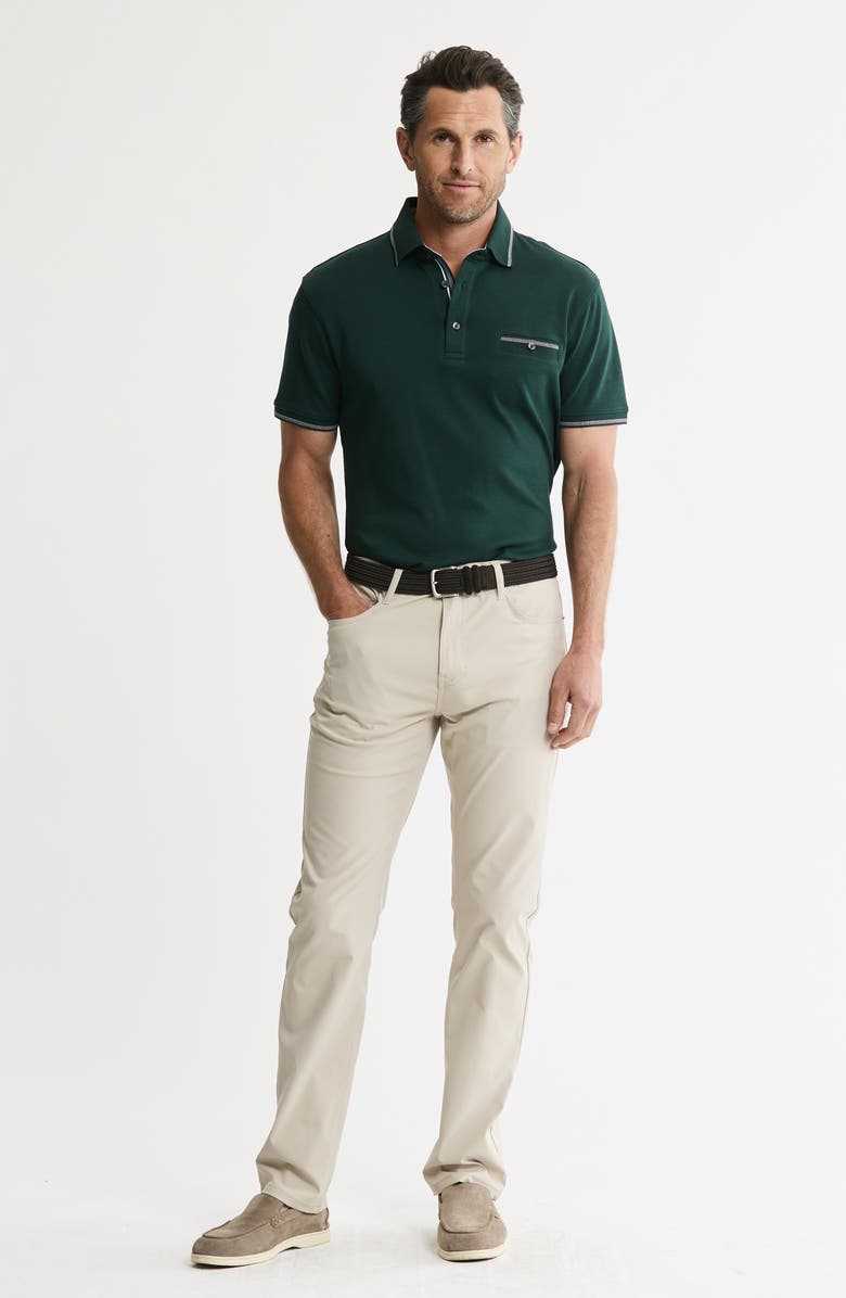 JACHS Straight Leg Stretch 5-Pocket Pants, Alternate, color, Sand