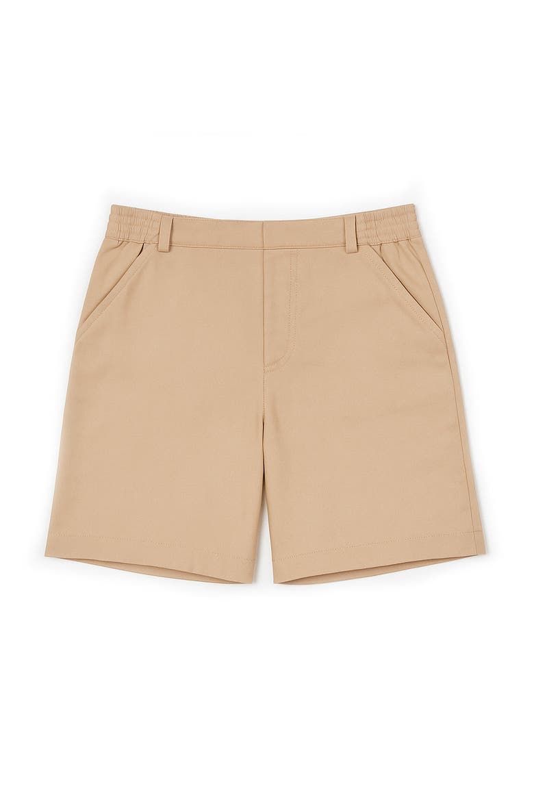 Khaki Linen-Look Short, Main, color, Khaki