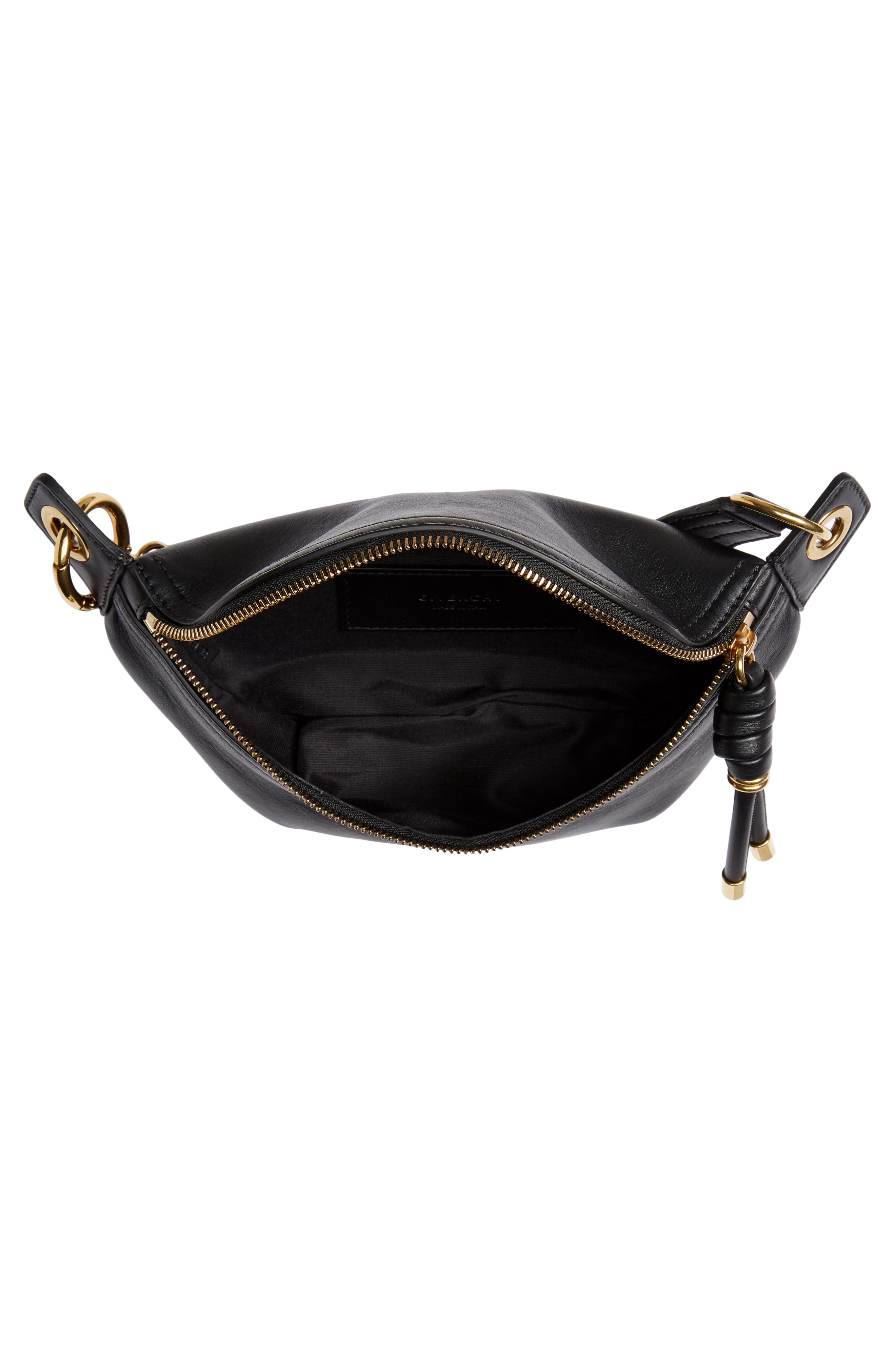 Givenchy Small Whip Leather Belt Bag, Alternate, color, 