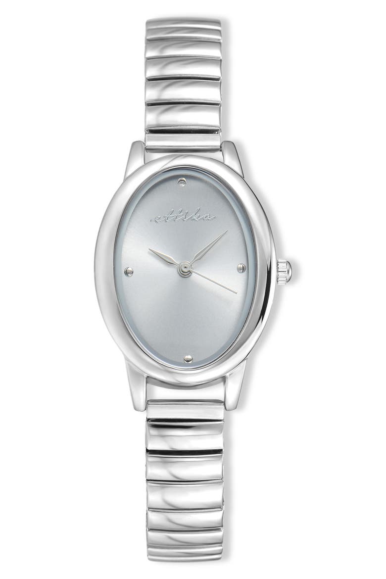 Quartz Bracelet Watch, 24mm x 36.5mm, Main, color, SILVER
