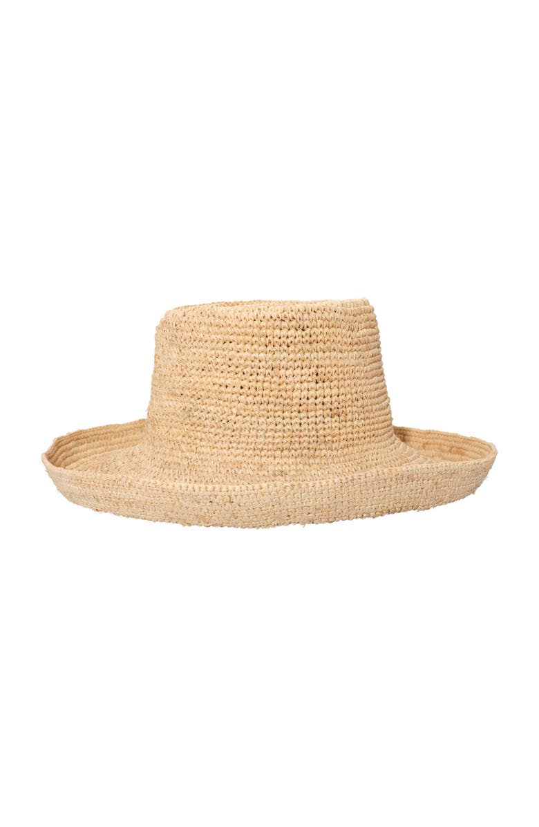 Polo Ralph Lauren Crochet Straw Sun Hat, Main, color, 