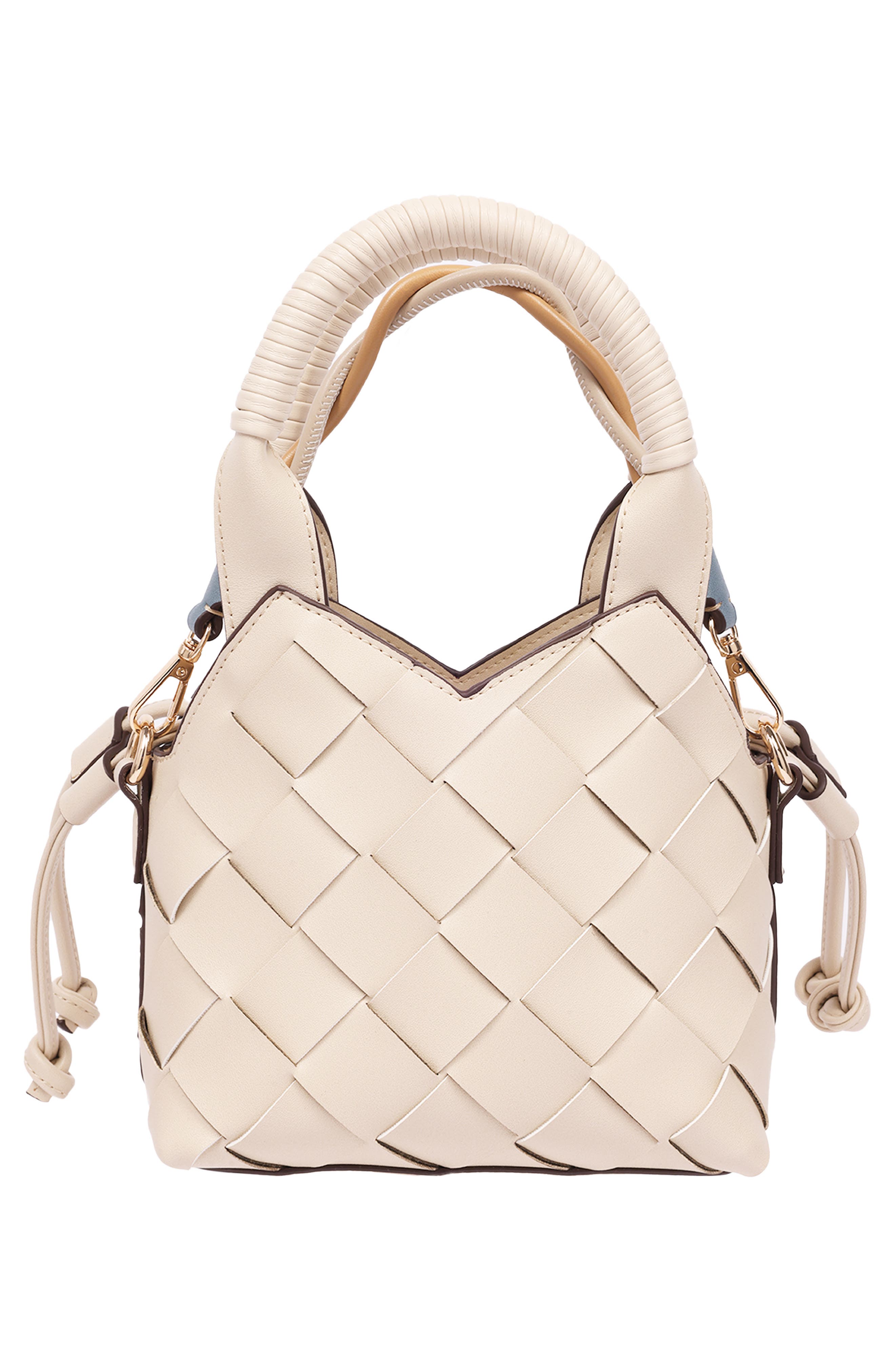 Tommy Bahama Demi Mini Woven Tote Bag, Alternate, color, Ivory