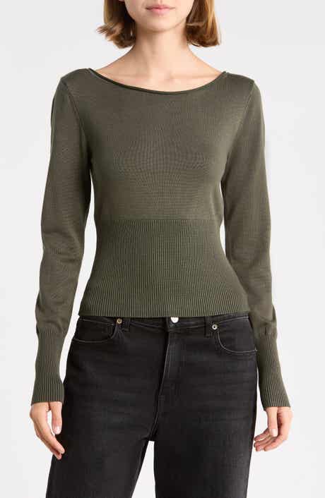 Boat Neck Sweater