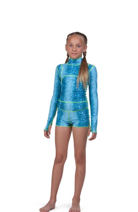 Girls' One-Piece Swimsuit - UPF 50+