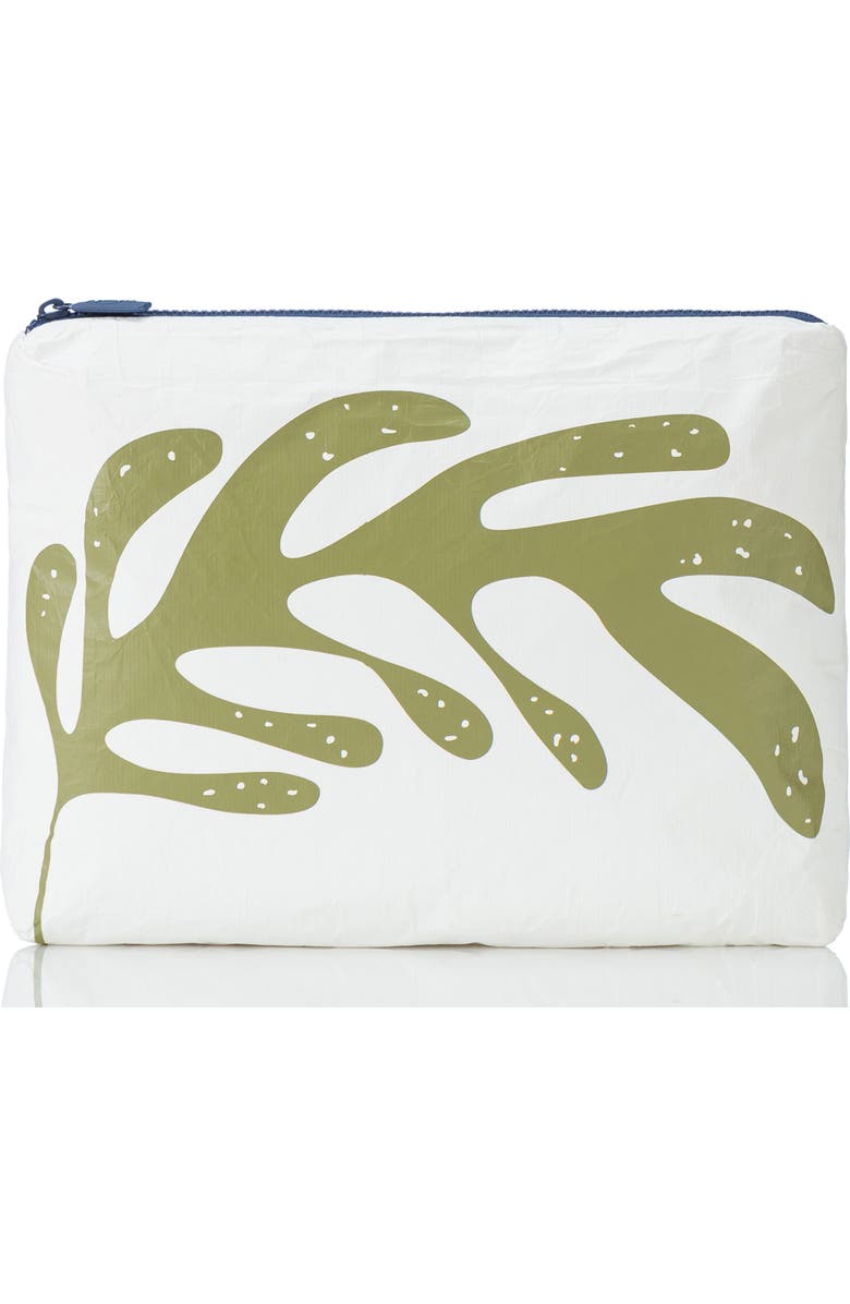 Aloha Collection Medium Water Resistant Tyvek<sup>®</sup> Zip Pouch, Main, color,