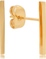 STEELTIME Bar Stud Earrings