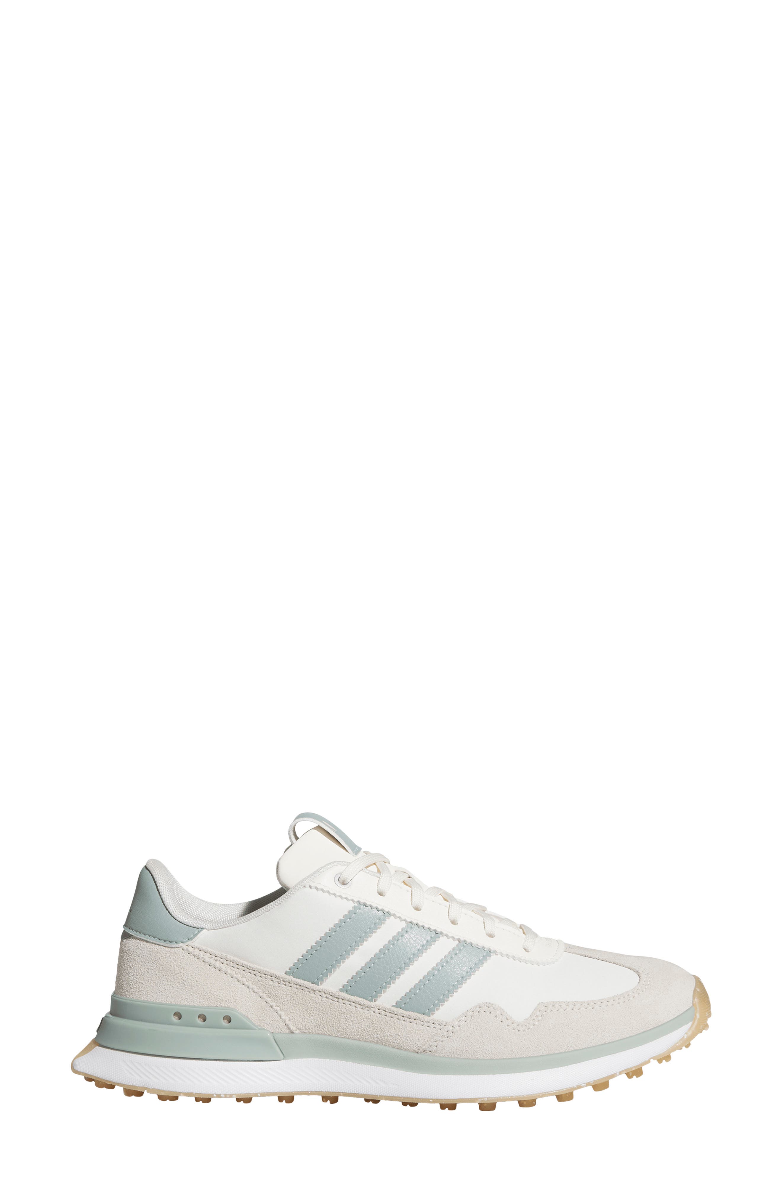 adidas S2G 26 Waterproof Spikeless Golf Shoe, Alternate, color, Off White/ Sage/ Quartz