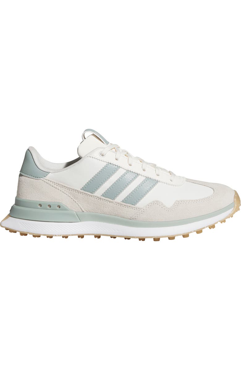 adidas S2G 26 Waterproof Spikeless Golf Shoe, Alternate, color, Off White/ Sage/ Quartz