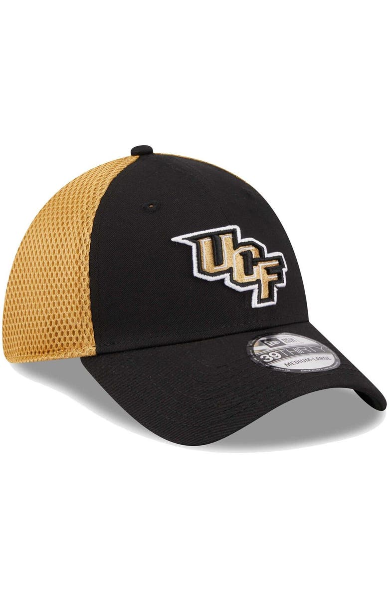 New Era Men's New Era Black UCF Knights Evergreen Neo 39THIRTY Flex Hat, Alternate, color, 