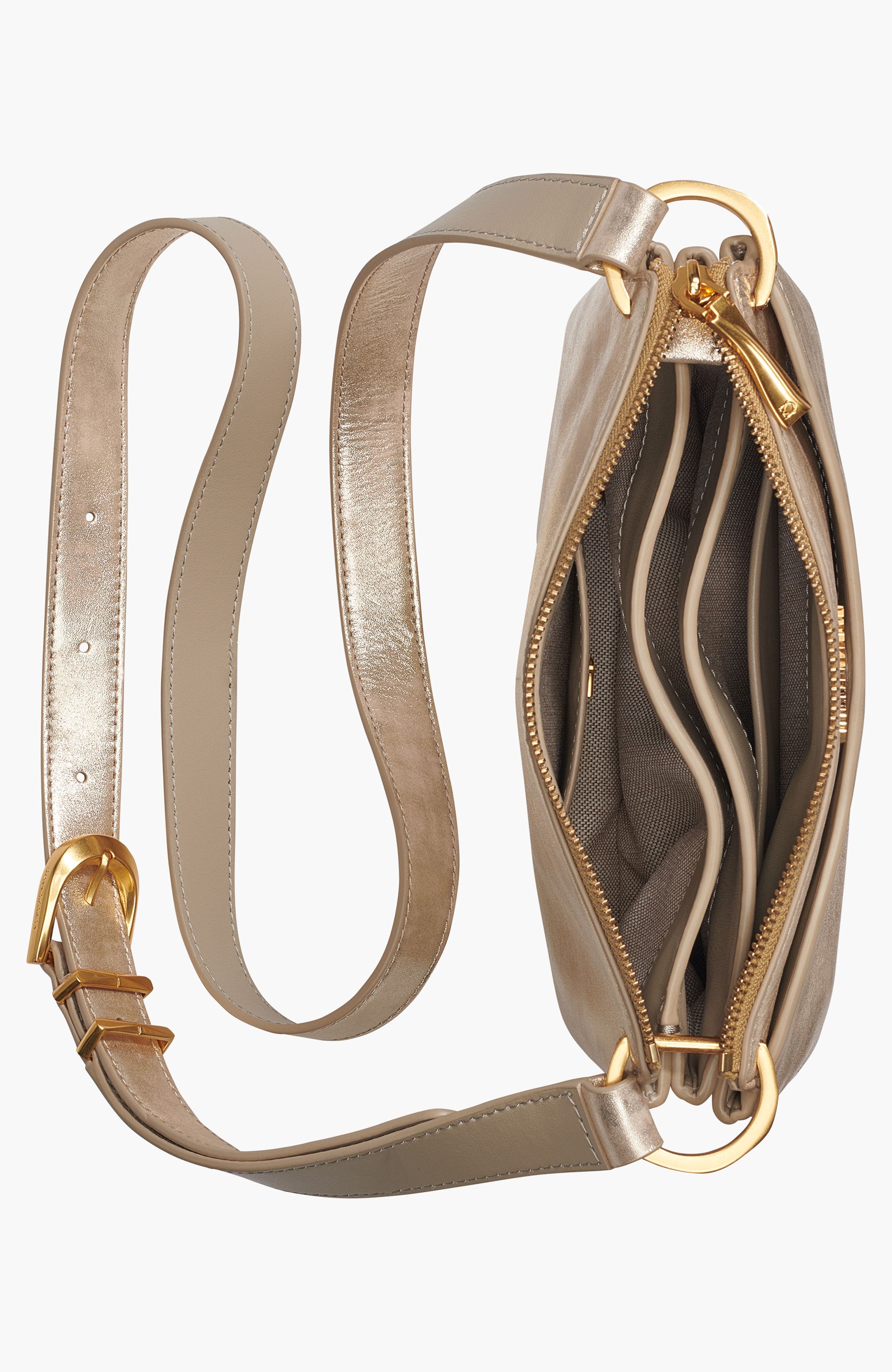 Glenwood Crossbody Bag, Alternate, color, Gold