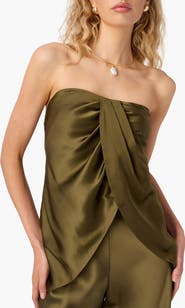 CAMI NYC Bonita Strapless Silk Top