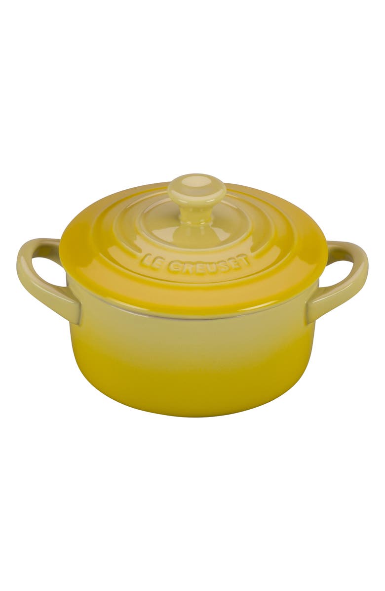 Le Creuset Mini Round Baking Dish, Main, color, Soleil