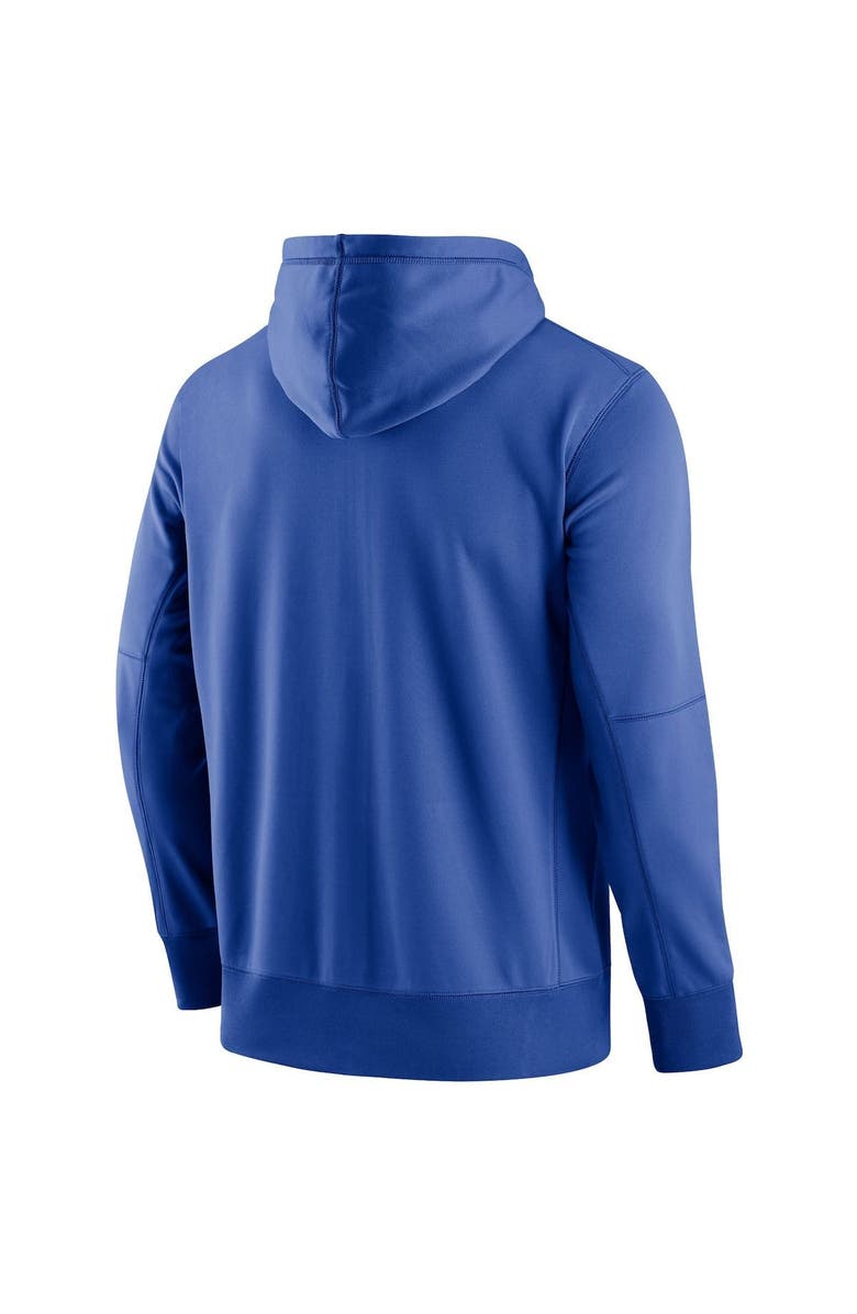Nike Men's Nike Royal Duke Blue Devils Logo Performance Full-Zip Hoodie, Alternate, color, 
