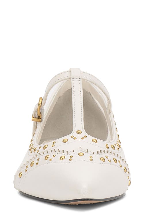 Vince Camuto Valkie Pointed Toe Flat In White