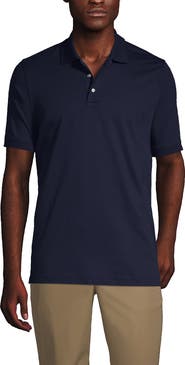 Lands' End School Uniform Long Sleeve Interlock Polo Shirt