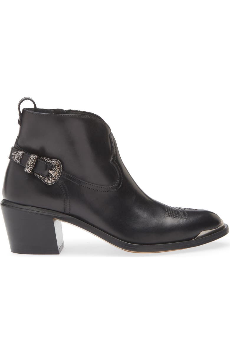 Golden Goose Patty Western Bootie, Alternate, color, Black
