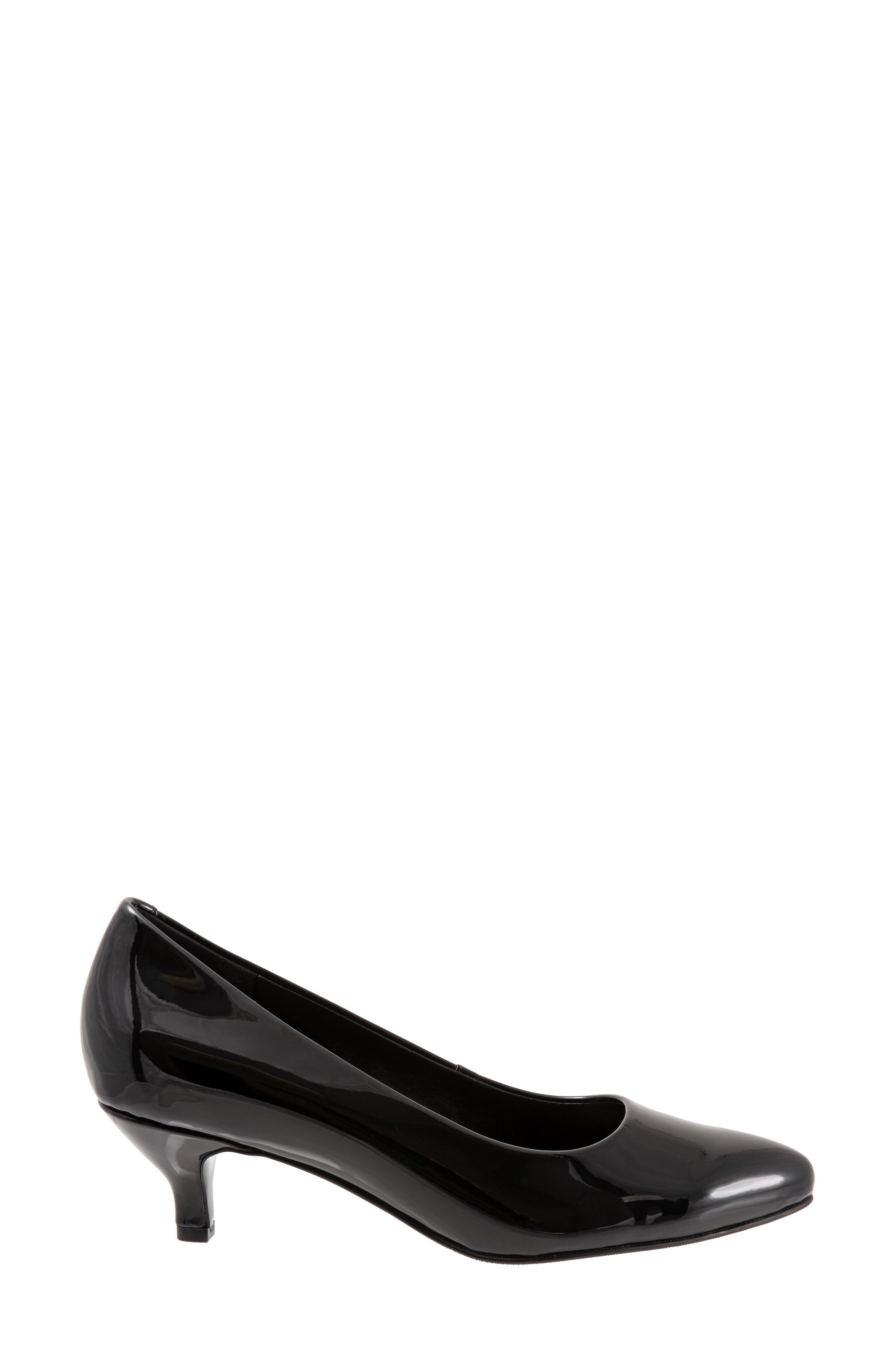 Trotters Kiera Pump, Alternate, color, Black Pat