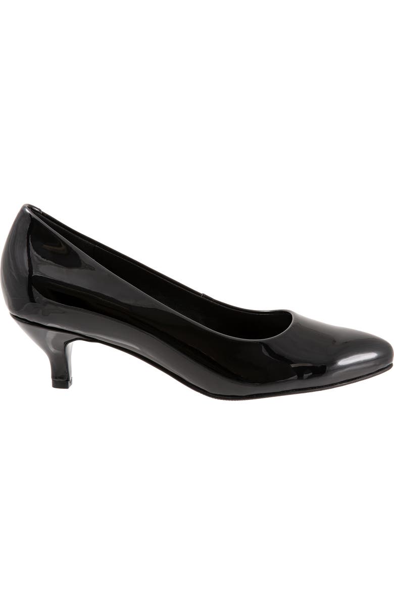 Trotters Kiera Pump, Alternate, color, Black Pat