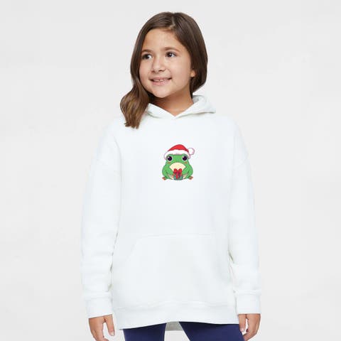 Christmas Frog Hoodie Youth
