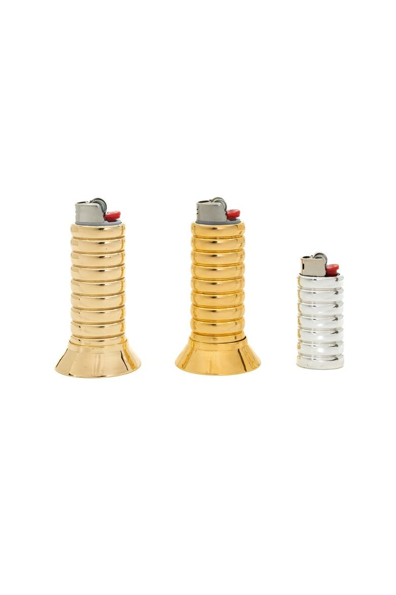 Gio Lighter Holder, Alternate, color, Silver