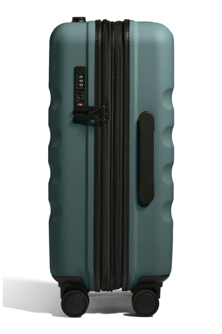 Icon Stripe Expendable Carry-on Luggage, Alternate, color, Glade Blue