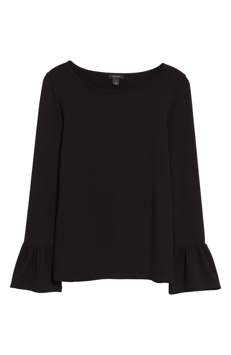Halogen<sup>®</sup> Bell Sleeve Knit Top, Alternate, color,