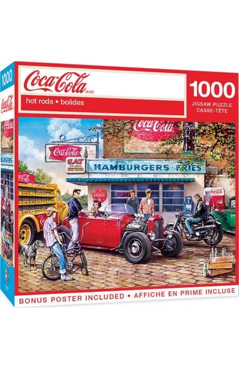 Coca-Cola Hot Rods 1000 Piece Puzzle