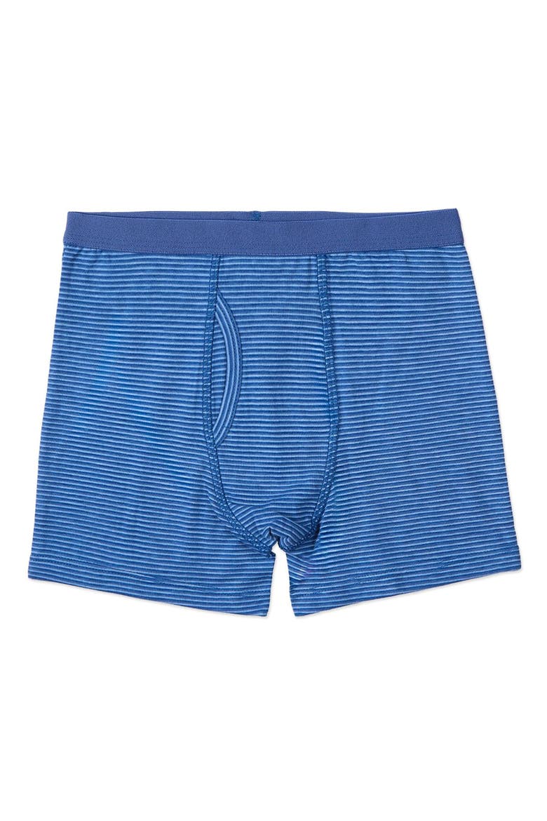 5 Pair Out Of The Blue Knit Boxer Briefs, Alternate, color, Blue Multi