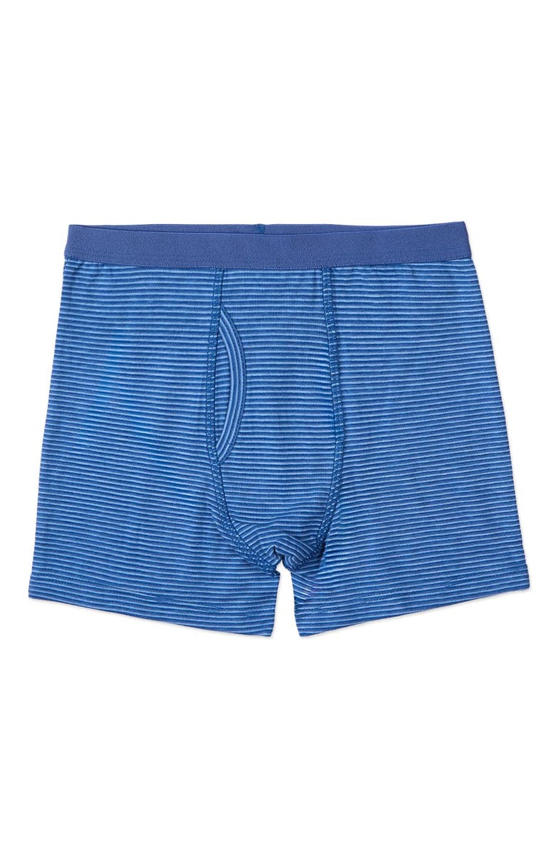 MeMoi 5 Pair Out Of The Blue Knit Boxer Briefs, Alternate, color, Blue Multi