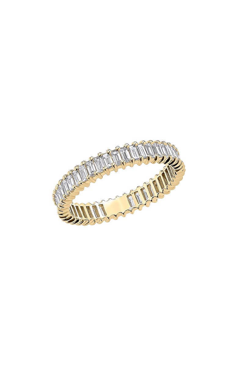 LANA Baguette Diamond Eternity Band Ring, Main, color, Yellow