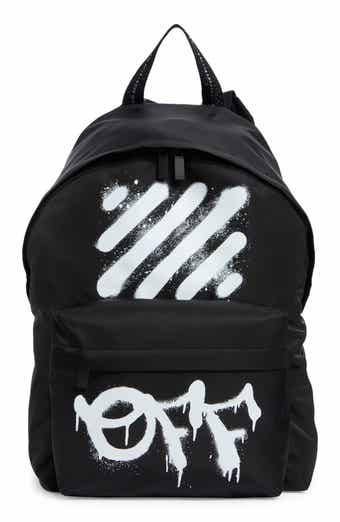 Off-White Diagonal Spray Backpack
