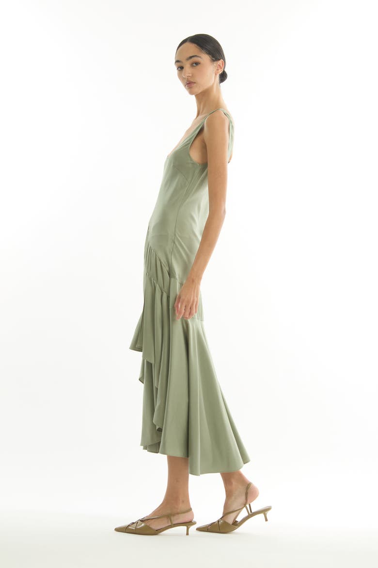 Evelyn Dress, Alternate, color, Laurel Green