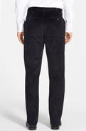 Berle Luxury Italian Corduroy Flat Front Pants