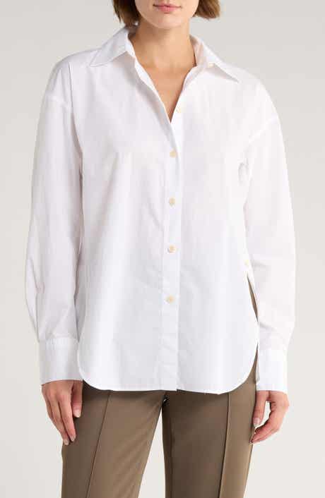 Vince Cotton Button-Up Shirt
