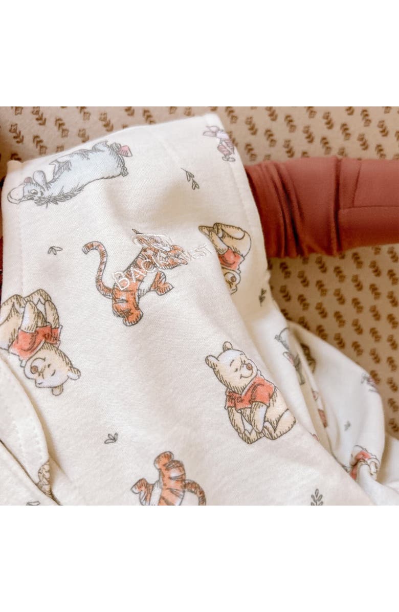 HALO Disney 100% Cotton 0.5 TOG Sleepsack Wearable Blanket, Swaddle Transition Sleeping Bag, Alternate, color, Winnie Frolic