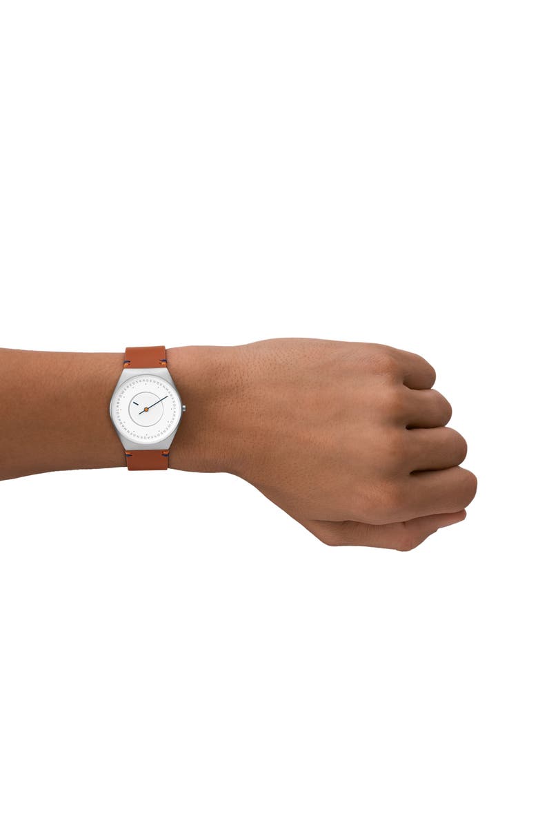 Skagen Grenen Solar Powered Mesh Strap Watch, 37mm, Alternate, color,