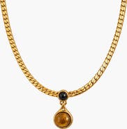 Kellery Aura Vintage Pendant Necklace