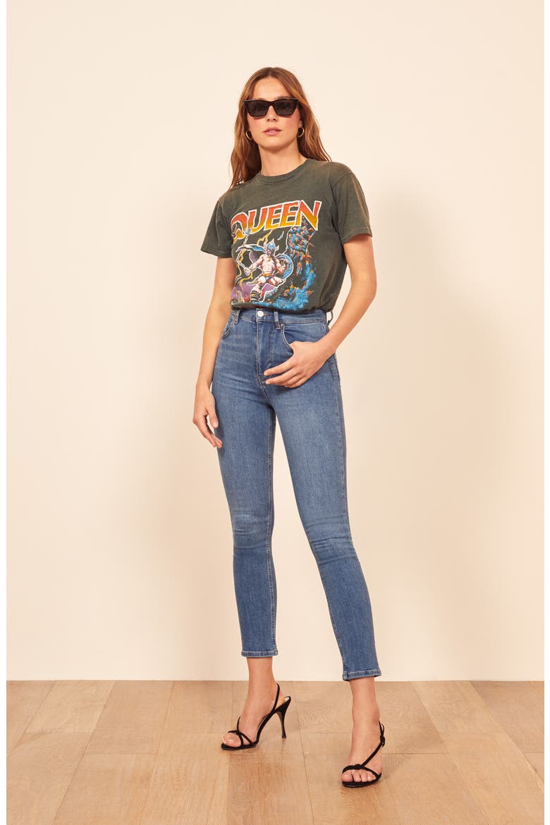 High & Skinny Jeans, Alternate, color, DARWIN