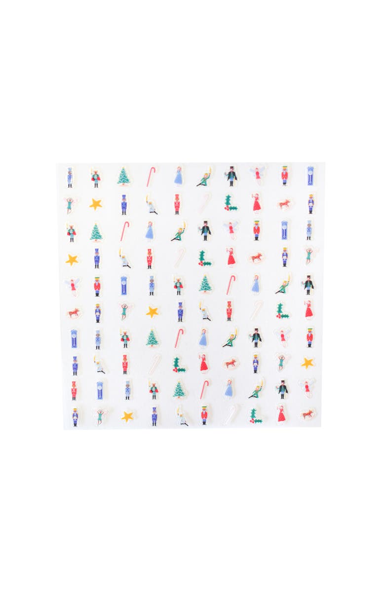 Jollity & Co. Nutcracker Nail Stickers, Alternate, color, Assorted Pre-Pack