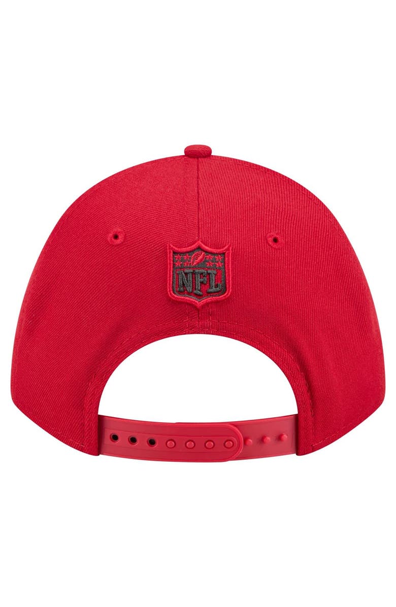 New Era Men's New Era Red Tampa Bay Buccaneers Team Collection 9FORTY M-Crown Adjustable Hat, Alternate, color,
