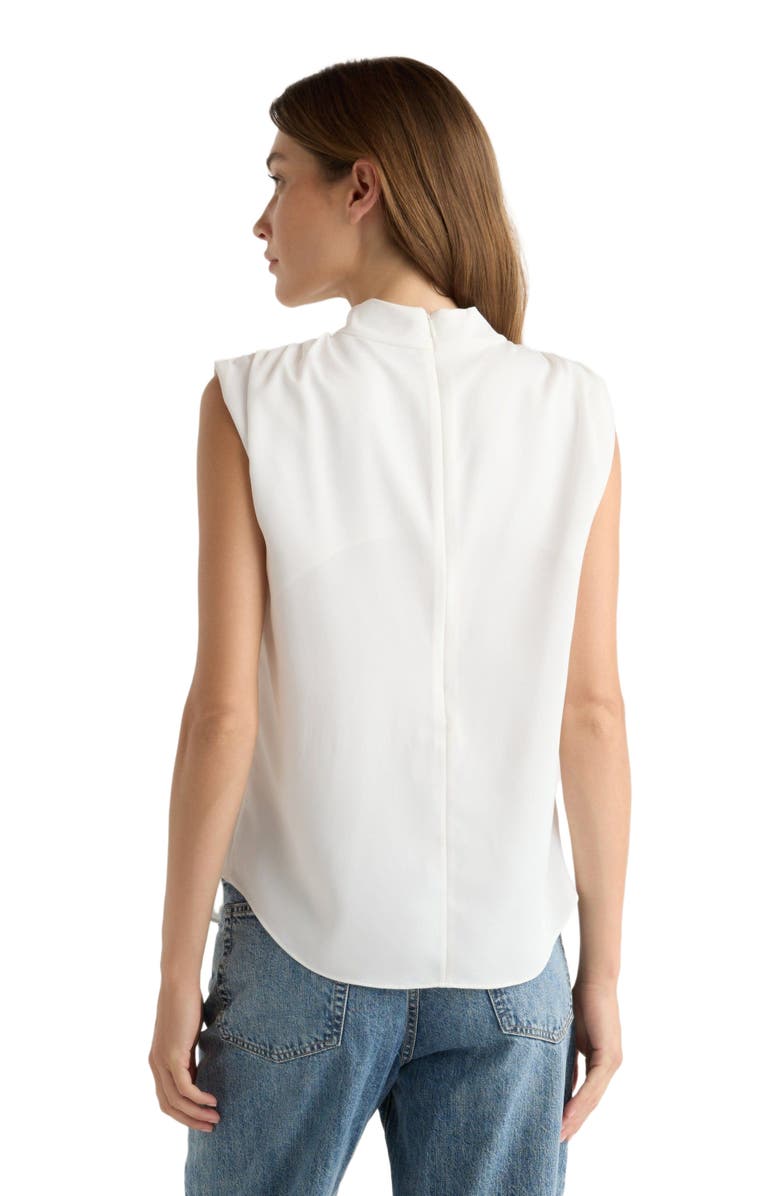 Modern Citizen Allegra Gathered Neck Sleeveless Blouse, Alternate, color, 