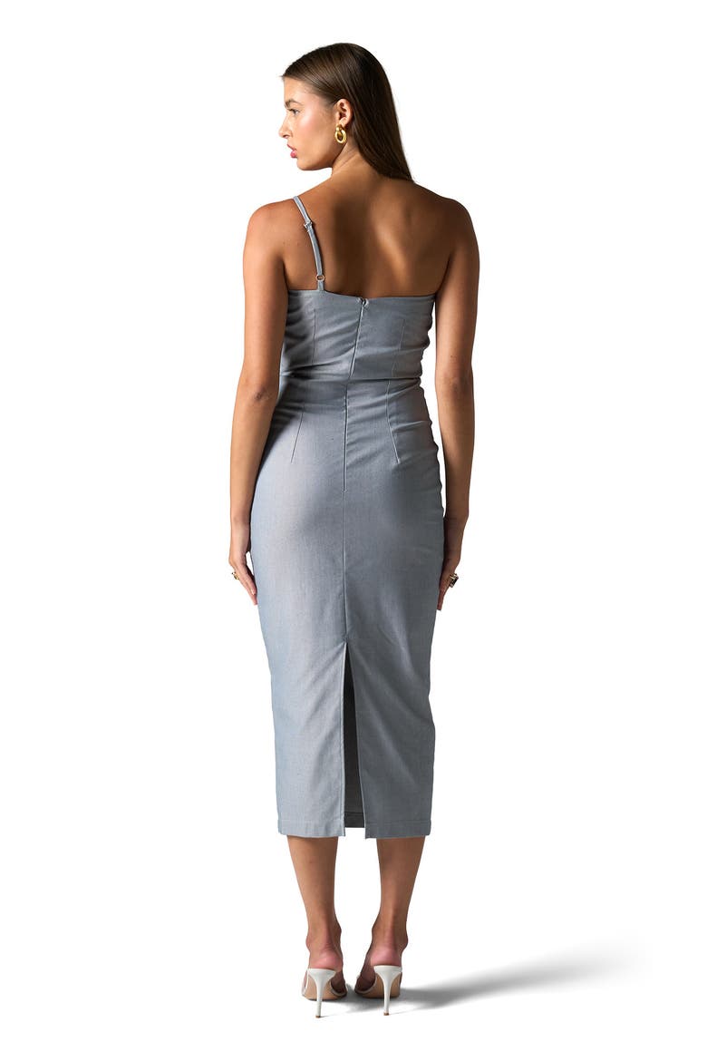 Ivana Dress, Alternate, color, Denim