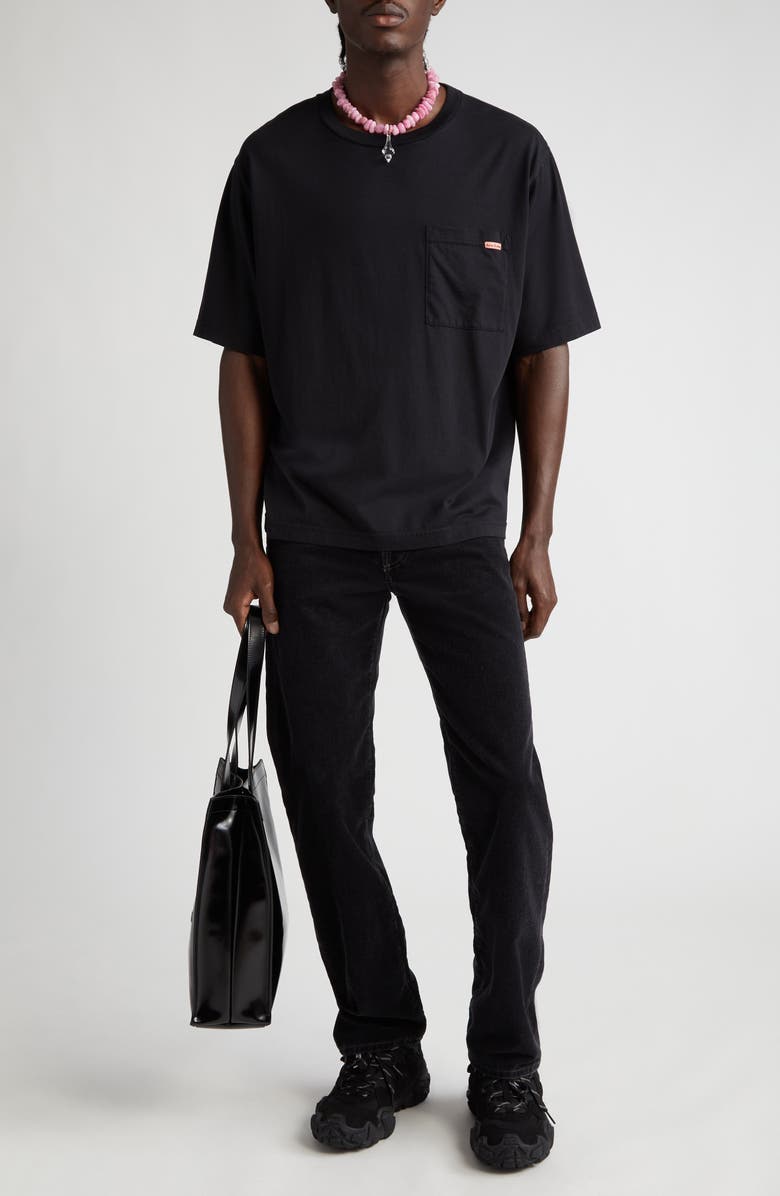 Acne Studios Tag Detail Pocket T-Shirt, Alternate, color,